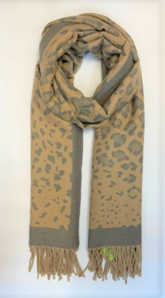 Eco Winter Leopard - Camel