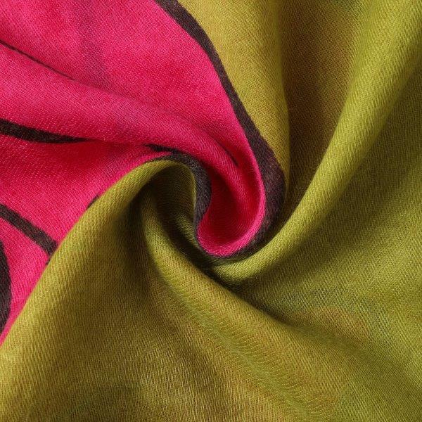 Large Floral Print - Lime (5)